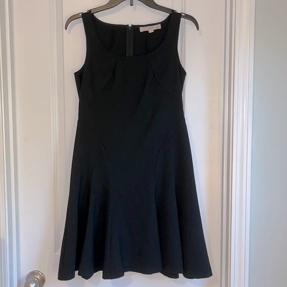 LOFT Sleeveless Black Dress - Picture 1 of 8